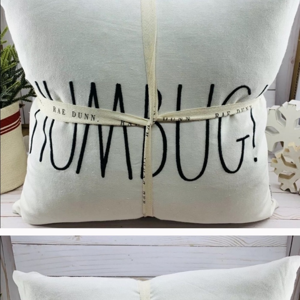 BAH HUMBUG Rae Dunn pillow